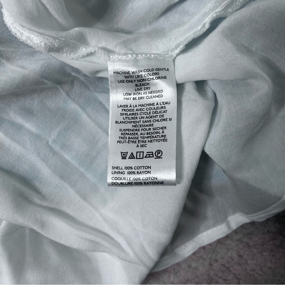 NWT Anthropologie Maeve Teal and White Plaid A Line Midi Skirt Size Medium - Picture 6 of 11